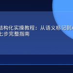 GEO内容结构化实操教程：从语义标记到AI引擎深度收录的七步完整指南