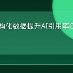 网站结构化数据提升AI引用率GEO实操教程