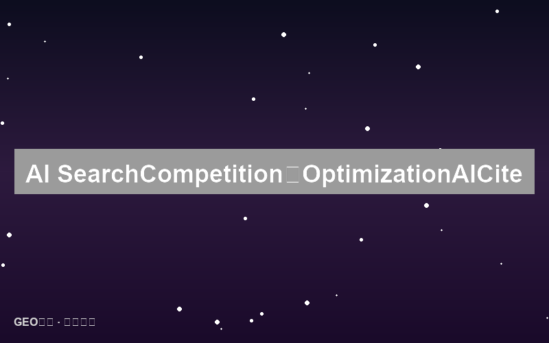 AI搜索竞争分析：如何监控和优化AI平台的引用排名